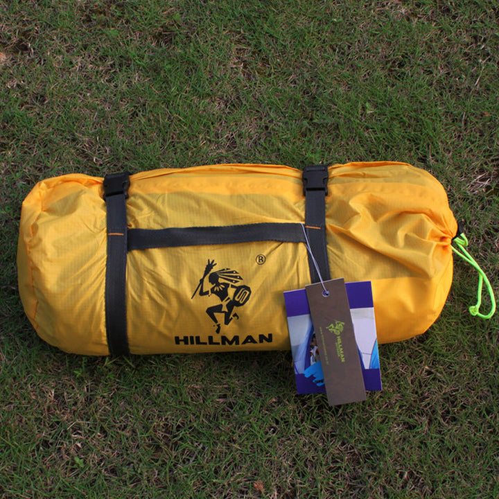 Outdoor Camping Double Layer Aluminum Pole Tent Durable Weather Resistant