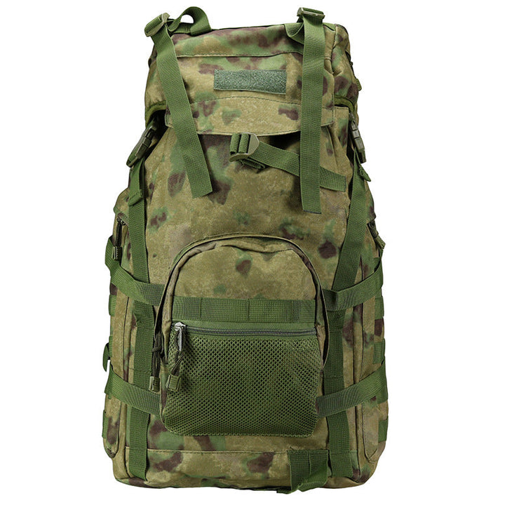 60L Tactical Camouflage Backpack – Waterproof Hiking & Camping Travel Bag