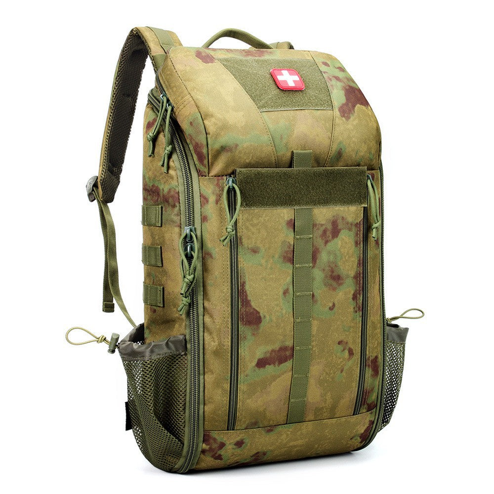 Tactical Hiking Medical Backpack - High Capacity Outdoor Camping Mountaineering Rucksack