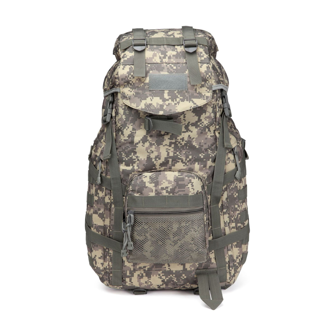 60L Tactical Camouflage Backpack – Waterproof Hiking & Camping Travel Bag