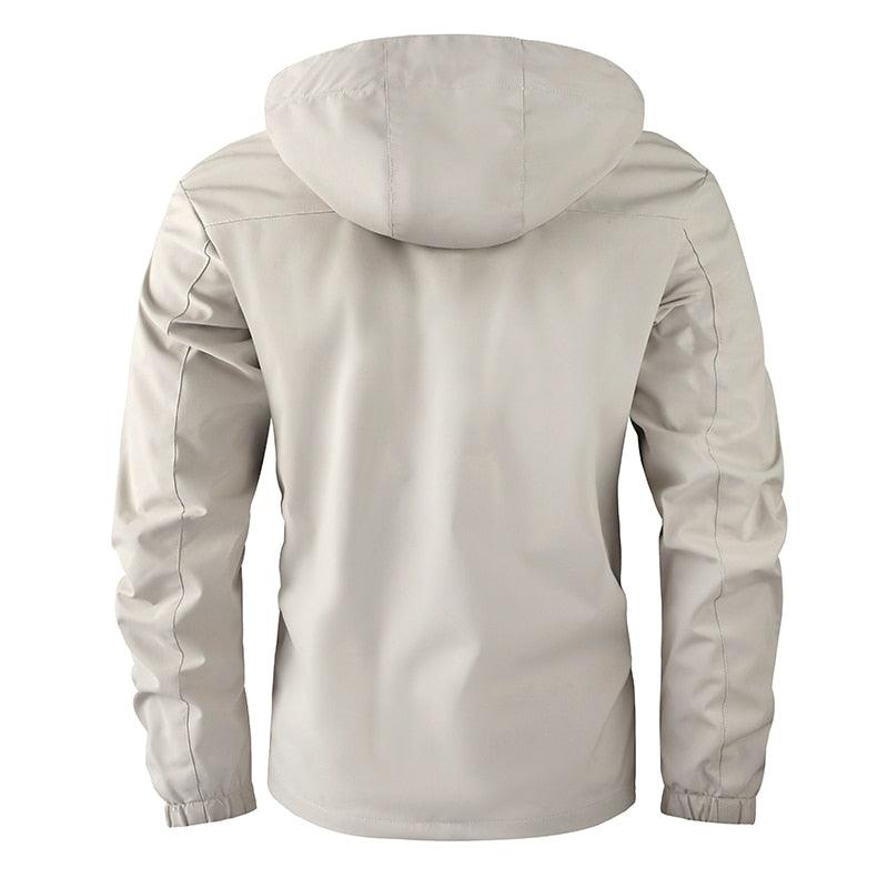 Men Waterproof Windproof Hooded Softshell Winter Outdoor Jacket Coat