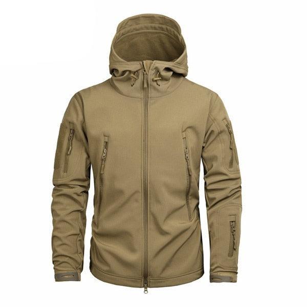 Men Green Camouflage Lightweight Water Resistant Tactical Outdoor Jacket Windbreaker
