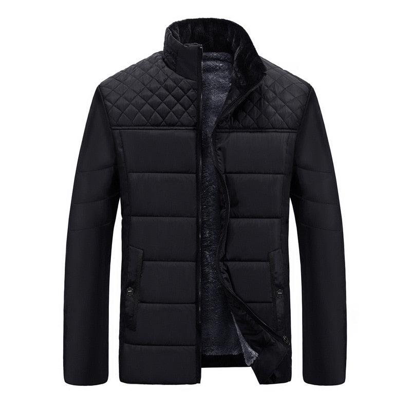 Men Warm Thick Padded Casual Jacket Winter Autumn Outdoor Fashion