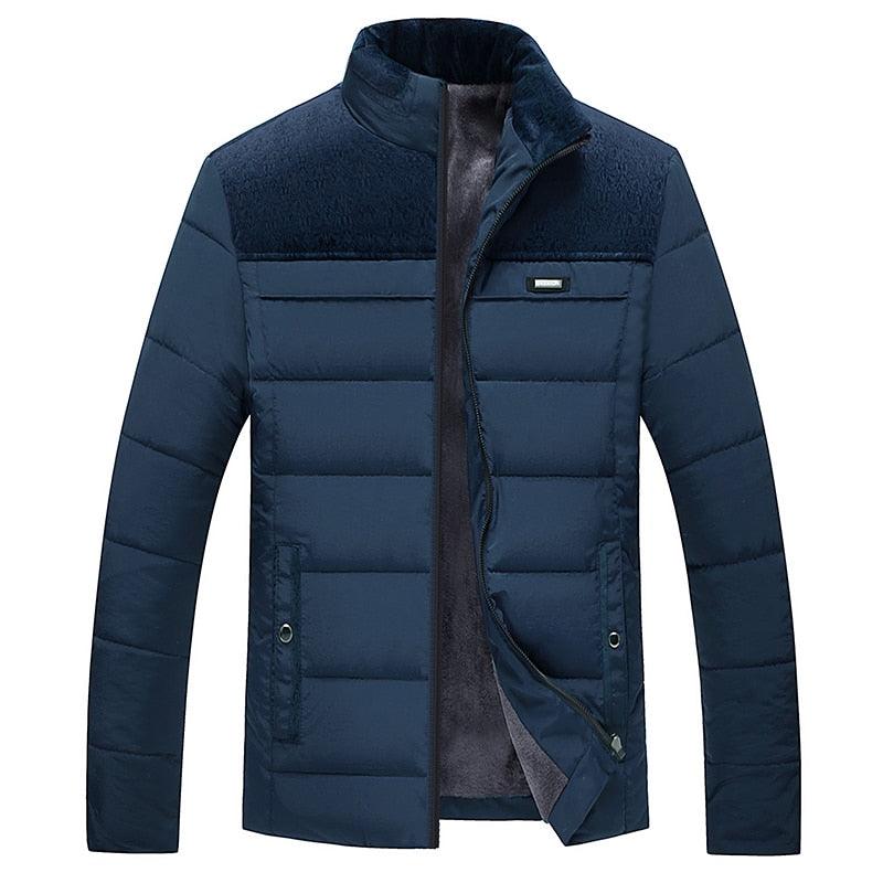 Men Warm Thick Padded Casual Jacket Winter Autumn Outdoor Fashion