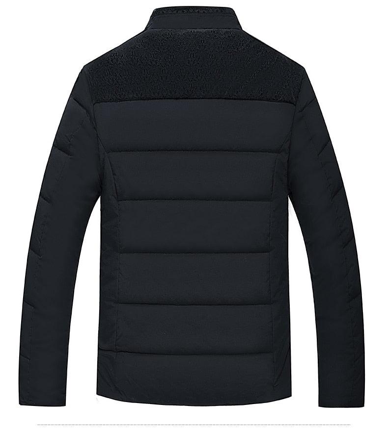 Men Warm Thick Padded Casual Jacket Winter Autumn Outdoor Fashion
