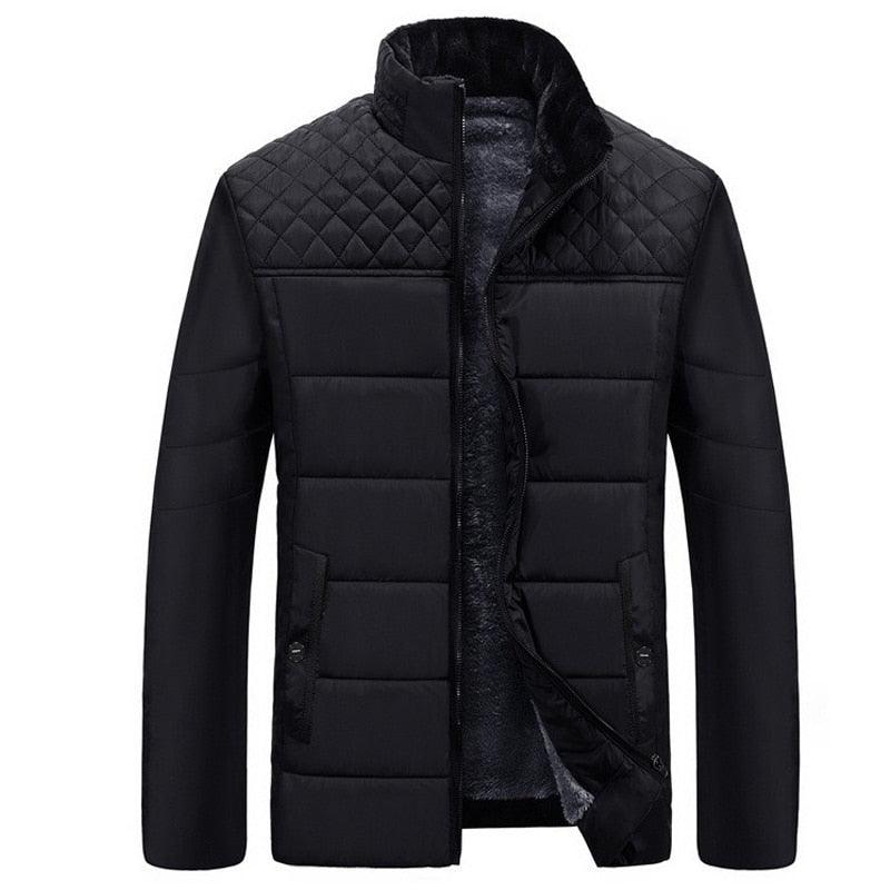 Men Warm Thick Padded Casual Jacket Winter Autumn Outdoor Fashion