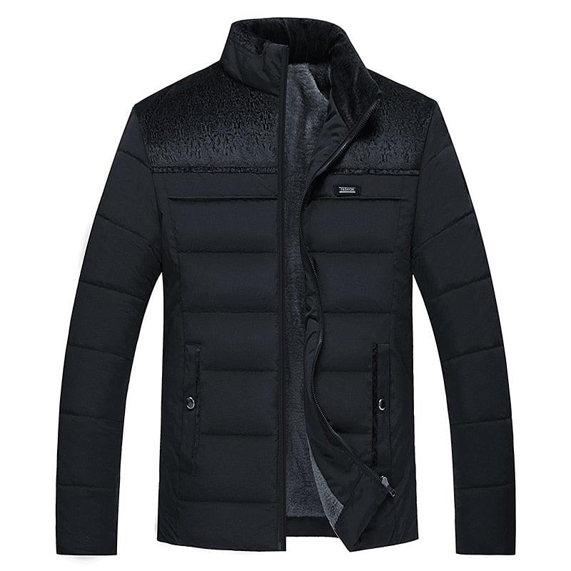 Men Warm Thick Padded Casual Jacket Winter Autumn Outdoor Fashion