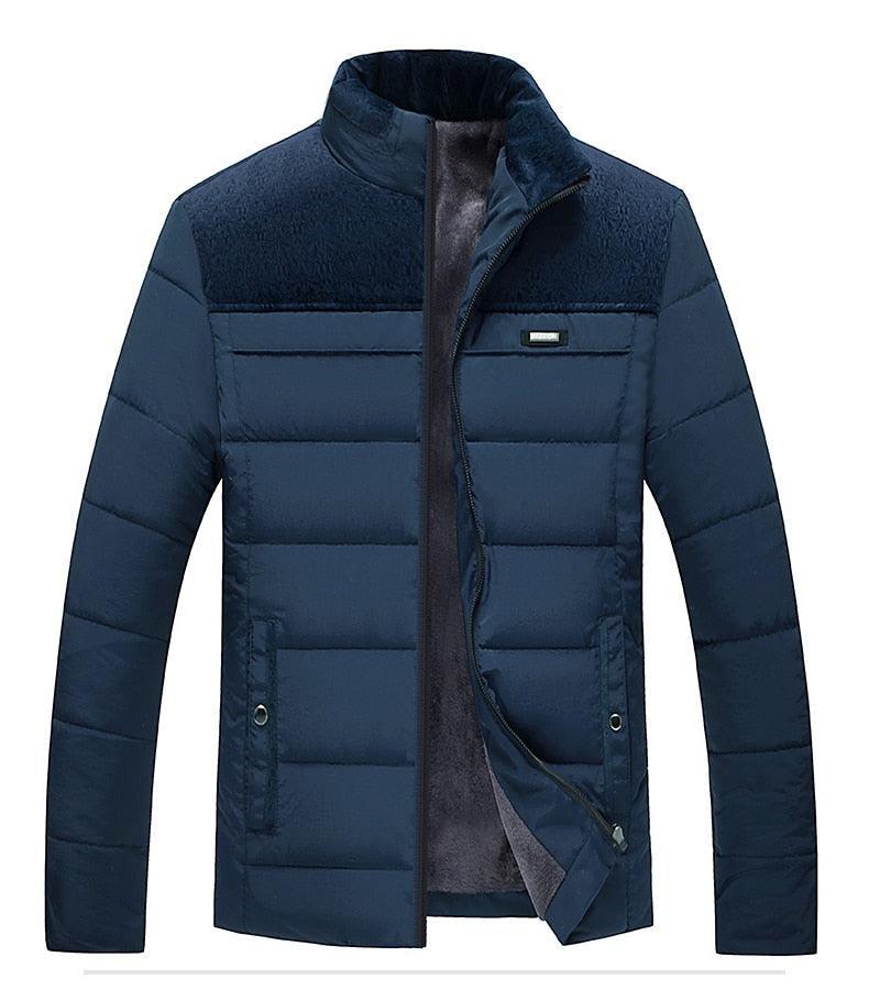 Men Warm Thick Padded Casual Jacket Winter Autumn Outdoor Fashion