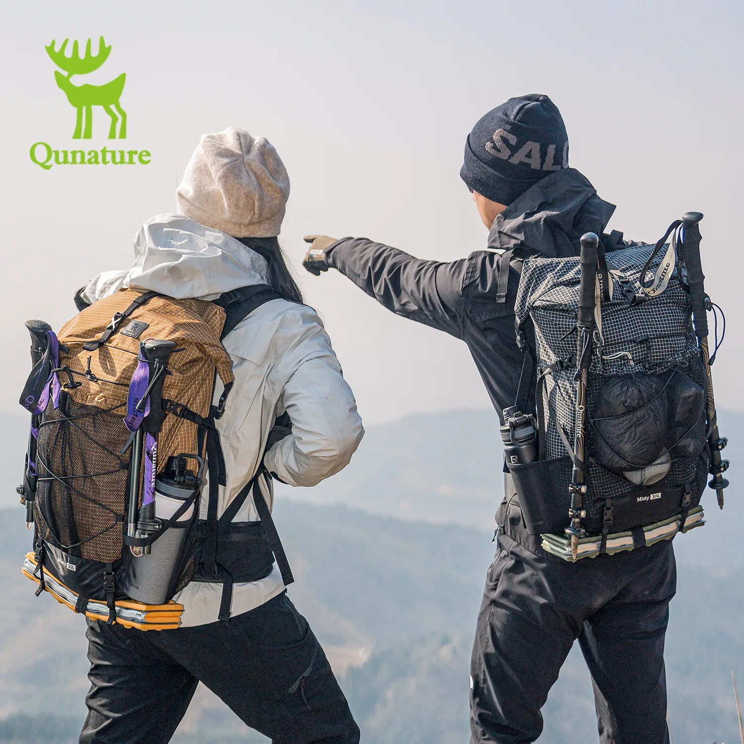 30-35L Large Capacity Lightweight Waterproof Hiking Outdoor Daypack Backpack