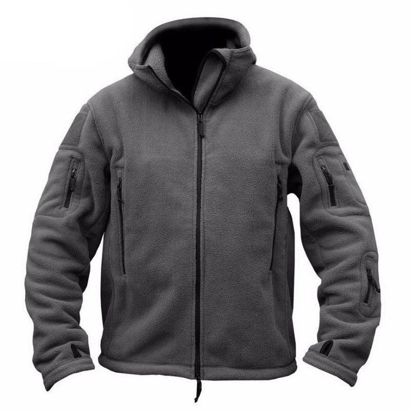 Men Tactical Lightweight Hooded Combat Jacket Outdoor Hiking Multi Pocket