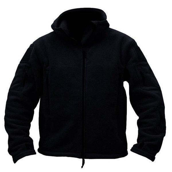 Men Tactical Lightweight Hooded Combat Jacket Outdoor Hiking Multi Pocket